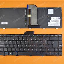 DELL Inspiron 14 3421 14R 5421 Vostro 2421 GLOSSY FRAME BLACK With Backlit Board (For Win8) TR MP-12C86TQJ442 Laptop Keyboard (OEM-B)