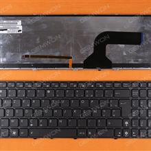 ASUS G73 K52 (G60) GRAY FRAME GRAY(Backlit) FR N/A Laptop Keyboard (OEM-B)