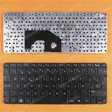 HP MINI 210-1000 BLACK(without foil,Reprint) SP N/A Laptop Keyboard (Reprint)