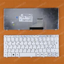ACER Aspire ONE D260/GATEWAY LT21 WHITE IT N/A Laptop Keyboard (OEM-B)