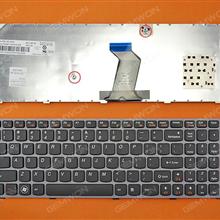 LENOVO Y570 PINK FRAME BLACK US 25010825 MP-10K53US-686 Laptop Keyboard (OEM-B)