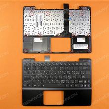 ASUS 1018P BLACK COVER +BLACK KEYBOARD (Without Touch PAD) RU N/A Laptop Keyboard (OEM-B)
