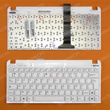 ASUS 1015PE WHITE COVER +WHITE KEYBOARD FR N/A Laptop Keyboard (OEM-B)