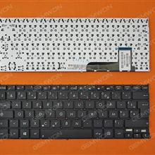 ASUS X202E S200 BLACK(Compatible with X201E,Without FRAME,without foil,For Win8) FR AEEX2F00010  9Z.N8KSQ.20F Laptop Keyboard (OEM-B)
