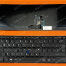 TOSHIBA Z40 BLACK FRAME BLACK (Backlit,Win8) UI N/A Laptop Keyboard (OEM-B)