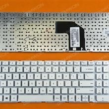 HP G6-2000 WHITE  (Without FRAME,For Win8) US 699498-B31 Laptop Keyboard (OEM-A)