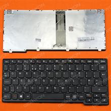 LENOVO S110 BLACK FRAME BLACK(For Win8) UK V131820AK2 P/N:25-201697 Laptop Keyboard (OEM-B)