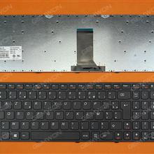 LENOVO B5400 M5400 BLACK FRAME BLACK (Win8) FR 25213243   AEBM5F00020   9Z.N8RSQ.G0F Laptop Keyboard (OEM-B)