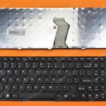 LENOVO Ideapad Z560 Z560A Z565A G570 BLACK FRAME BLACK OEM US 25-012185  V117020CS1  25-010793  V117020AS1-US Laptop Keyboard (OEM-B)