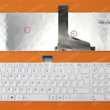 TOSHIBA S50-A S50D-A S50DT-A S50T-A S55-A S55D-A S55DT-A S55T-A WHITE FRAME WHITE (For Win8) LA N/A Laptop Keyboard (OEM-B)