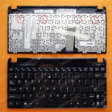 ASUS 1015BX BLACK COVER +BLACK KEYBOARD US N/A Laptop Keyboard (OEM-B)