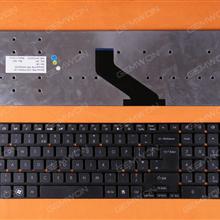 GATEWAY NV55S BLACK(Version 2) UK PK130HQ3A08 V121702AK1 UK Laptop Keyboard (OEM-B)