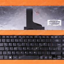 TOSHIBA L830  L840 GLOSSY FRAME BLACK(For Win8) UK N/A Laptop Keyboard (OEM-B)
