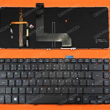 ACER Aspire M5-481T M5-481TG M5-481PT M5-481PTG BLACK (For Win8,With Backlit board) BR 9Z.N8DBQ.G1B Laptop Keyboard (OEM-B)