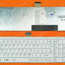 TOSHIBA C850 WHITE (Win8) UI V130562BK3 Laptop Keyboard (OEM-B)