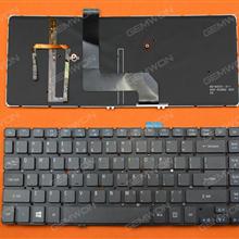 ACER Aspire M5-481T M5-481TG M5-481PT M5-481PTG BLACK(For Win8,With Backlit board) US 9Z.N8D8Q.G1D Laptop Keyboard (OEM-B)