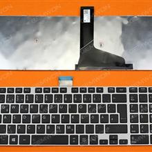 TOSHIBA S50-A S50D-A S50DT-A S50T-A S55-A S55D-A S55DT-A S55T-A Silver FRAME BLACK(For Win8) GR N/A Laptop Keyboard (OEM-B)