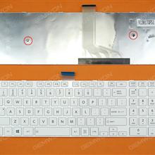 TOSHIBA C55-A WHITE FRAME WHITE(For Win8) US V138170FS1 6037B0084904 Laptop Keyboard (OEM-A)