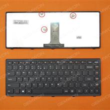 LENOVO flex 14 G400S  BLACK FRAME BLACK (For Win8) US V142920AK1  25211166 Laptop Keyboard (OEM-B)