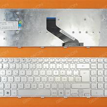 GATEWAY NV55S SILVER FRAME SILVER SP V121702DK1 Laptop Keyboard (OEM-B)