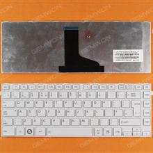 TOSHIBA L830  L840 WHITE FRAME WHITE UK N/A Laptop Keyboard (OEM-B)