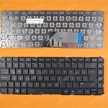 HP ENVY4-1000 BLACK(Without FRAME,without foil) LA MP-11M63LASJ698W Laptop Keyboard (OEM-B)
