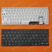 ASUS X202E S200 BLACK(Compatible with X201E,Without FRAME,without foil,For Win8) LA AEEX2L00010    9Z.N8KSQ.21E Laptop Keyboard (OEM-B)