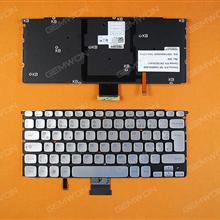 DELL XPS 14Z L412z series SILVER Backlit (Without FRAME) GR N/A Laptop Keyboard (OEM-B)