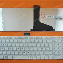 TOSHIBA L850 WHITE FRAME WHITE(For Win8) GR N/A Laptop Keyboard (OEM-B)