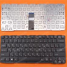 SONY SVE14A BLACK(Red side,For Backlit version,without FRAME,without foil,For Win8) RU 9Z.N6BBF.Q0R Laptop Keyboard (OEM-B)