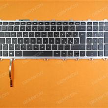HP ENVY 15-j Series SILVER FRAME BLACK( BLACKlit, For Win8) IT 9Z.N9HBV.40E CN4BV Laptop Keyboard (OEM-B)