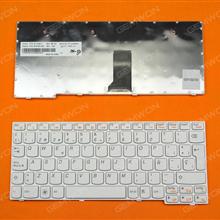 LENOVO S10-3 WHITE FRAME WHITE SP 25-010071    T1S-SPANISH Laptop Keyboard (OEM-B)