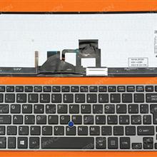 TOSHIBA Z30 GRAY FRAME BLACK(Backlit,For Win8,With Point stick) IT N/A Laptop Keyboard (OEM-B)