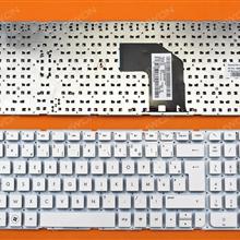 HP G6-2000 WHITE (Without FRAME,) FR AER36F00320 Laptop Keyboard (OEM-A)