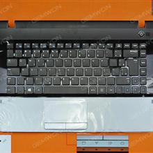 SAMSUNG 300E4A BLACK C COVER BLACK FRAME BLACK KEY(Keyboard+Palm rest+Touch PAD,For Win8) BR 9Z.N5PSN.78B   CNBA590B181TBIH427T1109 Laptop Keyboard (OEM-B)