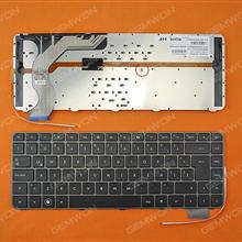 HP ENVY 14 BRONZE FRAME BLACK(Backlit) LA 592871-161 Laptop Keyboard (OEM-B)