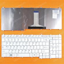 TOSHIBA Satellite A500 F501 P505 WHITE US MP-08HT3US63561 Laptop Keyboard (OEM-B)