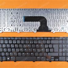 DELL Inspiron  15 3521 15R 5521 2521 GLOSSY FRAME BLACK (For Win8) PO NSK-LA00P Laptop Keyboard (OEM-B)