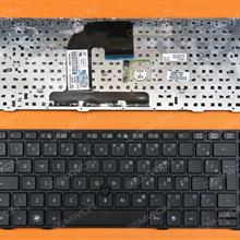 HP EliteBook 8460P BLACK FRAME BLACK(With BLACK Point stick,Without foil) BR N/A Laptop Keyboard (OEM-B)