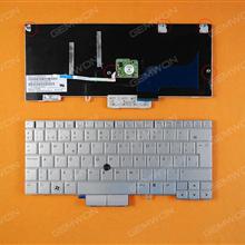 HP 2760P SILVER(With Point stick) SP MP-09B66E064421 Laptop Keyboard (OEM-B)