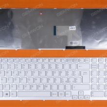SONY SVE 15 WHITE FRAME WHITE (For Win8) IT 149094711 V133846BK3 Laptop Keyboard (OEM-B)