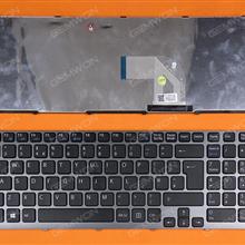SONY SVE 15 GRAY FRAME BLACK(For Win8) UK 149091411GB  V133846DK3 Laptop Keyboard (OEM-B)