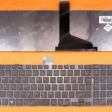 TOSHIBA C55-A GLOSSY FRAME BLACK(For Win8) UK 9Z.N7USV.P0U TVPSV Laptop Keyboard ( )