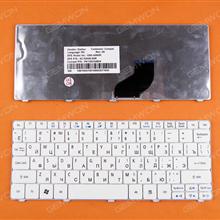 ACER Aspire ONE D260/GATEWAY LT21 WHITE RU 9Z.N3K82.60R Laptop Keyboard (OEM-B)