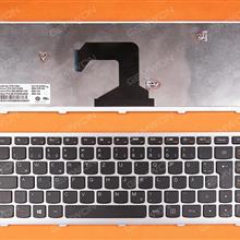 LENOVO U410 SILVER FRAME BLACK (Win8) GR 9Z.N7GSQ.B0G BCBSQ Laptop Keyboard (OEM-B)