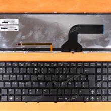ASUS G73 K52 BLACK FRAME BLACK Backlit BE N/A Laptop Keyboard (OEM-B)