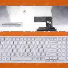SONY VPC-EH WHITE FRAME WHITE AR N/A Laptop Keyboard (OEM-B)