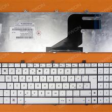 ASUS N55 SILVER IT N/A Laptop Keyboard (OEM-B)