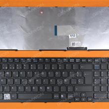 SONY SVE15 BLACK FRAME BLACK(Backlit,For Win8) SP 149031961 V133846AS1 Laptop Keyboard (OEM-A)