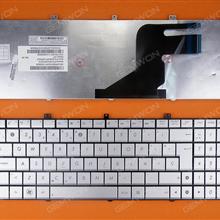 ASUS N55 SILVER SP MP-11A16E069202 Laptop Keyboard ( )